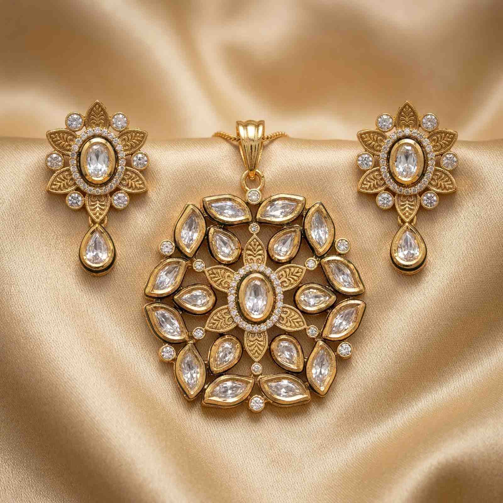 Polki Phool set